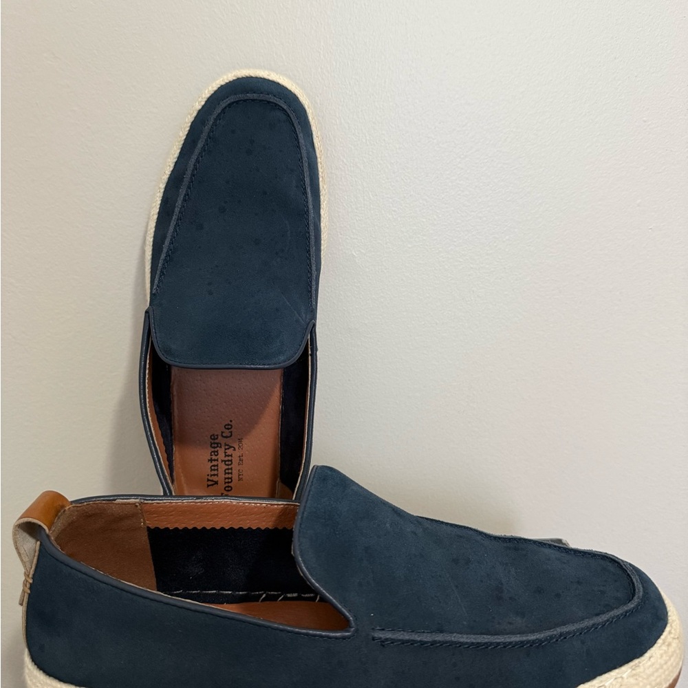 Vintage Foundry Co. Men's Dark Blue Loafers